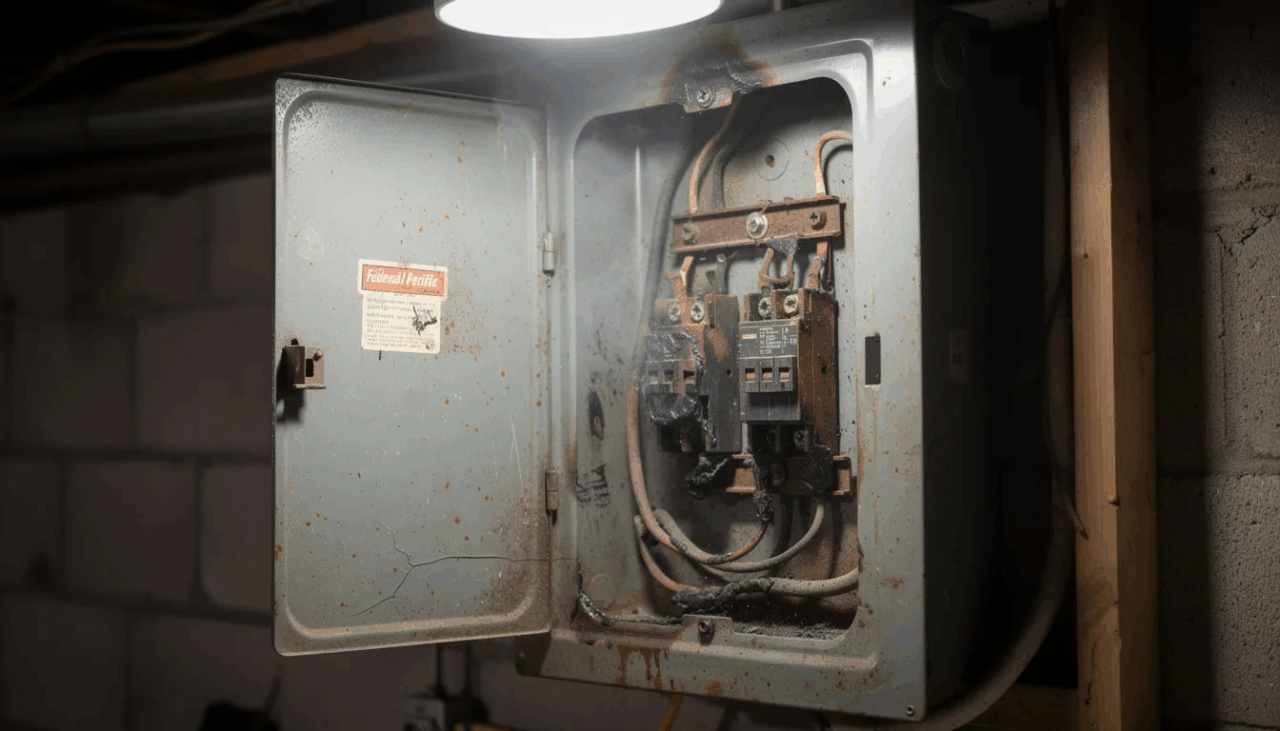 View of Electrical Panel Replacement Cost Guide 2024 2025: What to Expect