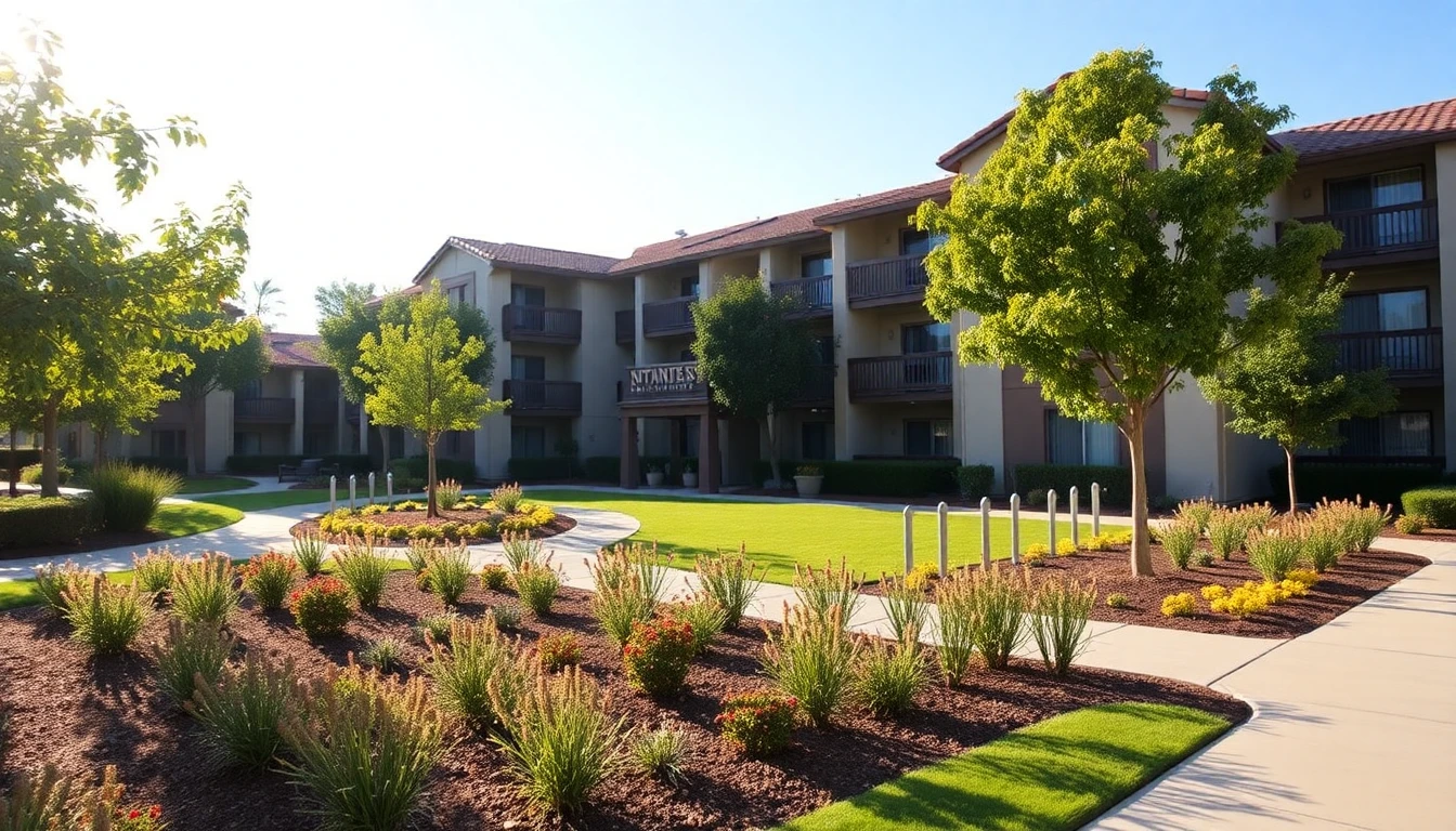 An Orange County apartment community where planned electrical work is scheduled