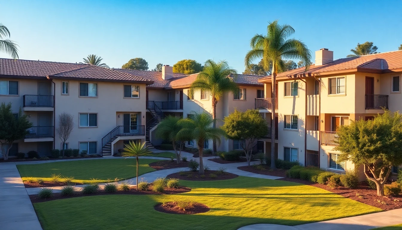 A condominium community in Orange County served by Tradesman Electric